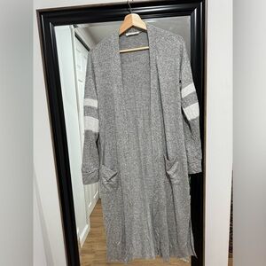 Long sleeve cardigan duster